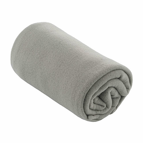 Плед ARDESTO Fleece 130x160см, 100% поліестер, сірий світлий