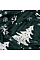 Плед ARDESTO Christmas Flannel 160х200см, 100% полиэстер, елки