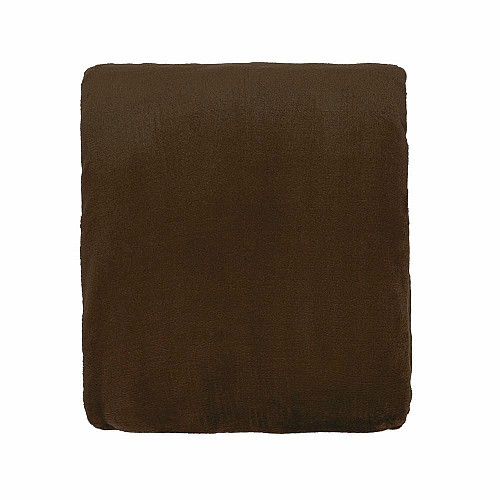 Плед ARDESTO Flannel 200х220см, 100% поліестер, коричневий