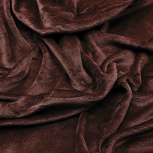 Плед ARDESTO Flannel 200х220см, 100% поліестер, бургунді