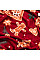 Плед ARDESTO Christmas Flannel 160х200см, 100% поліестер, імбирні будиночки