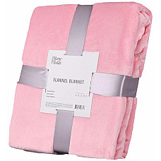 Плед ARDESTO Flannel, 160х200см, 100% поліестер, рожевий