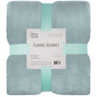 Плед ARDESTO Flannel 160х200см, 100% поліестер, бірюзовий