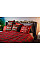 Плед ARDESTO Fleece 130x160см, 100% поліестер, клітинка, червоний