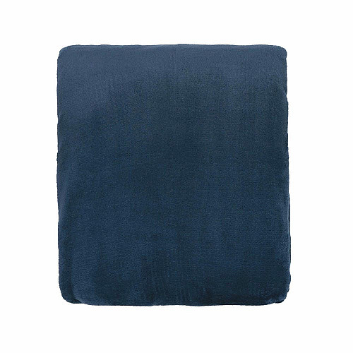 Плед ARDESTO Flannel 160х200см, 100% поліестер, синій темний