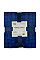 Плед ARDESTO Flannel 160х200см, 100% поліестер, клітинка, синій