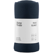 Плед ARDESTO Fleece 130x160см, 100% поліестер, синій темний