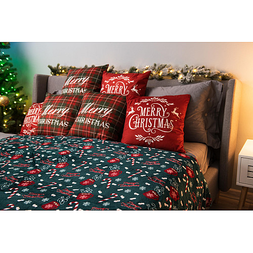Плед ARDESTO Flannel 160х200см, 100% поліестер, солодке какао