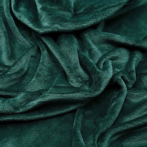 Плед ARDESTO Flannel 200х220см, 100% поліестер, смарагдовий