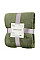 Плед ARDESTO Flannel, 200x220см, 100% полиэстер, зеленый