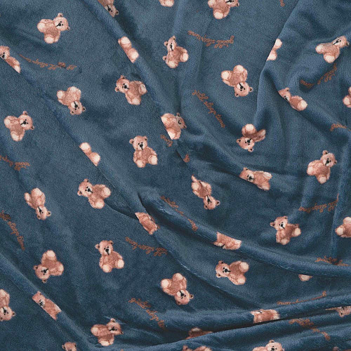 Плед ARDESTO Flannel 160х200см, 100% полиэстер, мишка.