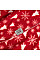 Плед ARDESTO Fleece 130x160см, 100% поліестер, засніжені ялинки
