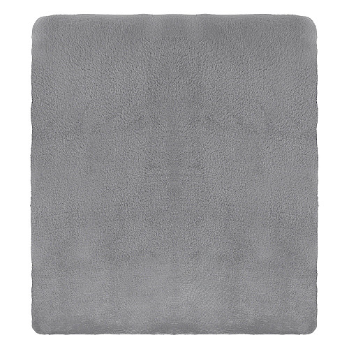 Плед ARDESTO Flannel 200х220см, 100% поліестер, сірий світлий