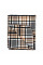 Плед ARDESTO Fleece 130x160см, 100% поліестер, клітинка, сірий