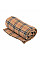 Плед ARDESTO Fleece 130x160см, 100% поліестер, клітинка, бежевий