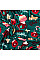Плед ARDESTO Christmas Flannel 160х200см, 100% поліестер, різдвяні смаколики