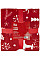 Плед ARDESTO Christmas Flannel 160х200см, 100% поліестер, олені, червоний