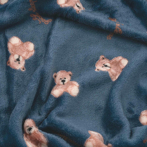 Плед ARDESTO Flannel 160х200см, 100% полиэстер, мишка.