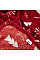 Плед ARDESTO Christmas Flannel 160х200см, 100% поліестер, олені, червоний