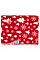 Плед ARDESTO Fleece 130x160см, 100% поліестер, засніжені ялинки