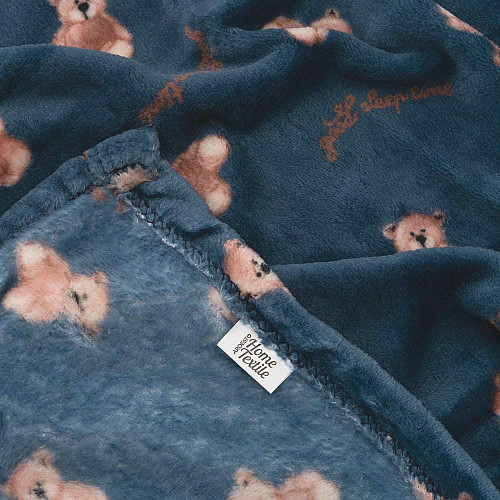 Плед ARDESTO Flannel 160х200см, 100% полиэстер, мишка.