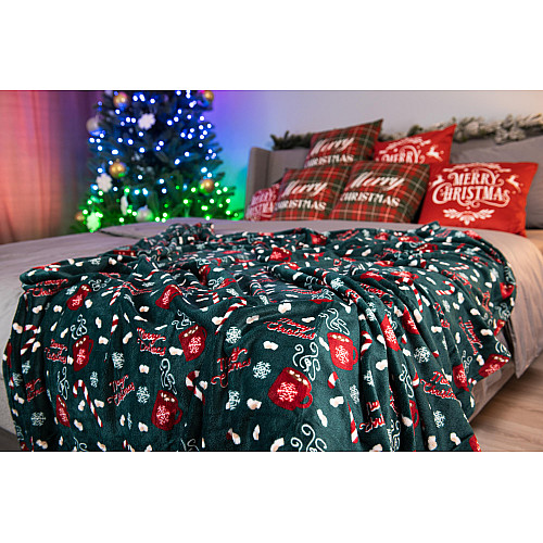 Плед ARDESTO Flannel 160х200см, 100% поліестер, солодке какао
