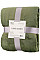 Плед ARDESTO Flannel, 200x220см, 100% полиэстер, зеленый