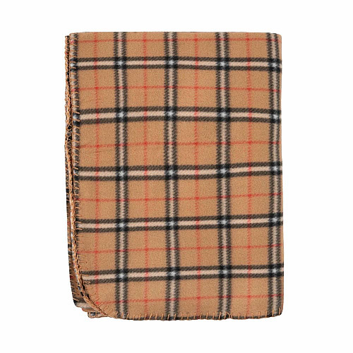 Плед ARDESTO Fleece 130x160см, 100% поліестер, клітинка, бежевий
