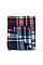 Плед ARDESTO Fleece 130x160см, 100% поліестер, клітинка, синьо-бордовий