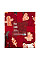 Плед ARDESTO Christmas Flannel 160х200см, 100% поліестер, імбирні будиночки