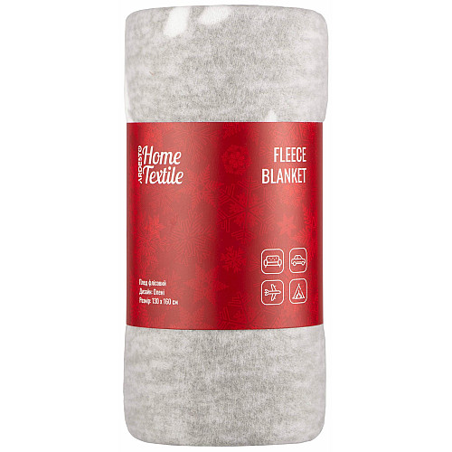 Плед ARDESTO Fleece 130x160см, 100% поліестер, олені