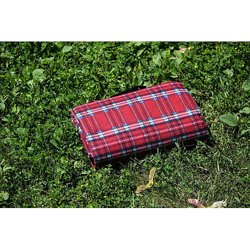 Плед ARDESTO Picnic 130х170см, 100% поліестер, клітинка червоний