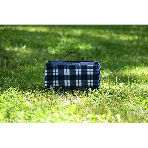 Плед ARDESTO Picnic 130х170см, 100% поліестер, клітинка синій