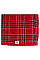 Плед ARDESTO Fleece 130x160см, 100% поліестер, клітинка, червоний