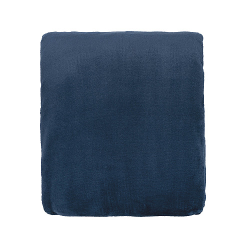 Плед ARDESTO Flannel 200х220см, 100% поліестер, синій темний