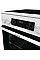 Плита Gorenje электрическая стеклокерамическая, 70л, 50x60см, дисплей, приготовление с паром, программатор, белый