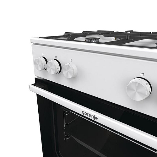 Плита Gorenje газова, 72л, 60x60см, чавун, білий