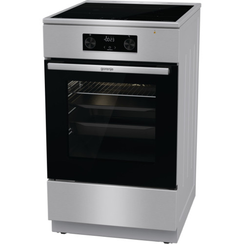 Плита Gorenje електрична індукційна, 70л, 50x60см, дисплей, IconLed, нерж
