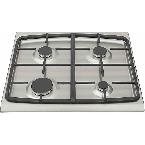 Плита Hansa газова, 70л, 60x60см, чавун, нерж