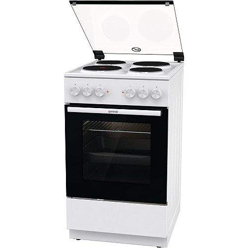 Плита Gorenje електрична , 68л, 50x60см, гриль, білий