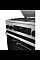 Плита Gorenje комбінована, 70л, 50x60см, метал. кришка, дисплей, чавун, нерж