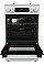 Плита Gorenje комбинированная, 70л, 50x60см, дисплей, IconLed, чугун, белый