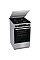 Плита Gorenje комбінована, 62л, 50x60см, метал. кришка, дисплей, емальовані реш, титан