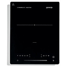 Настольная плитка Gorenje индукционная, конфорок - 1 на 2кВт, управление - сенсорное, черный