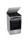 Плита Gorenje комбінована, 70л, 50x60см, металева кришка, дисплей, IconLed, емальовані, сірий