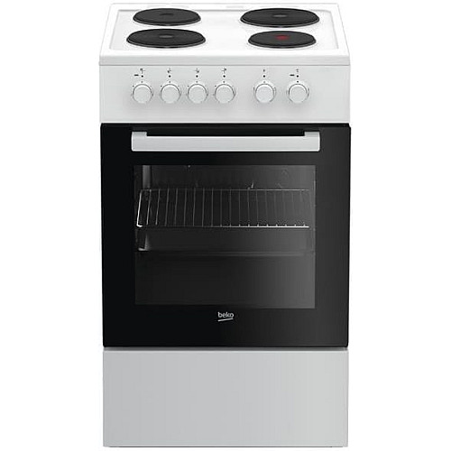 Плита Beko електрична, 60л, 50x60см, білий