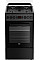 Плита Beko комбинированная, 60л, 50x60см, дисплей, конвекция, чугун, черный