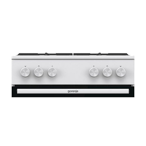 Плита Gorenje газова, 72л, 60x60см, чавун, білий