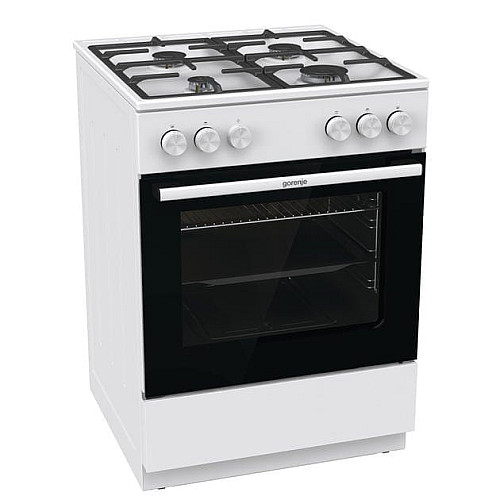 Плита Gorenje газова, 72л, 60x60см, чавун, білий