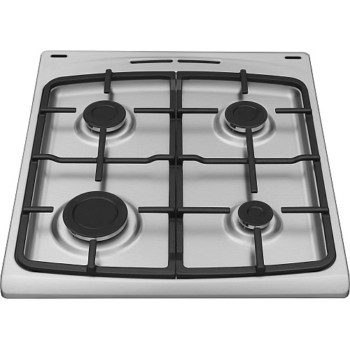 Плита Hansa газовая, 50x60см, 67л, чугун, газ контр., нержавеющая сталь